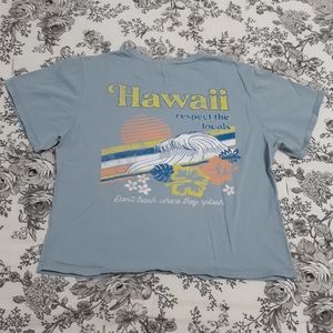 FRENCH PASTRY Cropped Hawaii T-Shirt